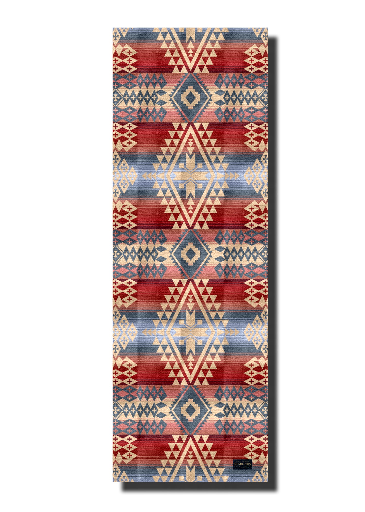 Yune Yoga Floor Mat Pendleton Canyonlands, featuring a non-slip surface and eco-friendly design, perfect for yoga and exercise.