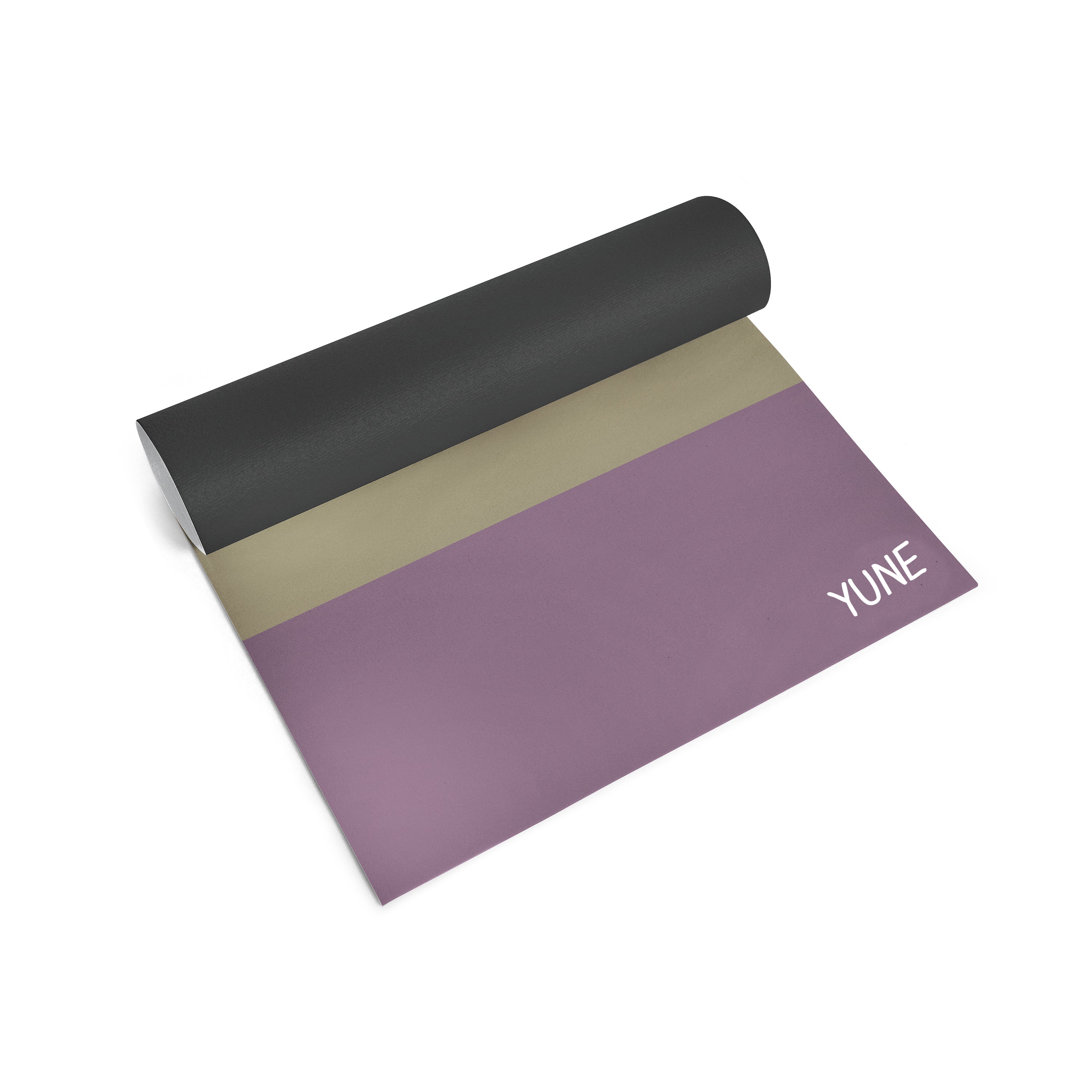 Yune Yoga Mat Biarritz 5mm in vibrant design, showcasing its non-slip texture and eco-friendly material.