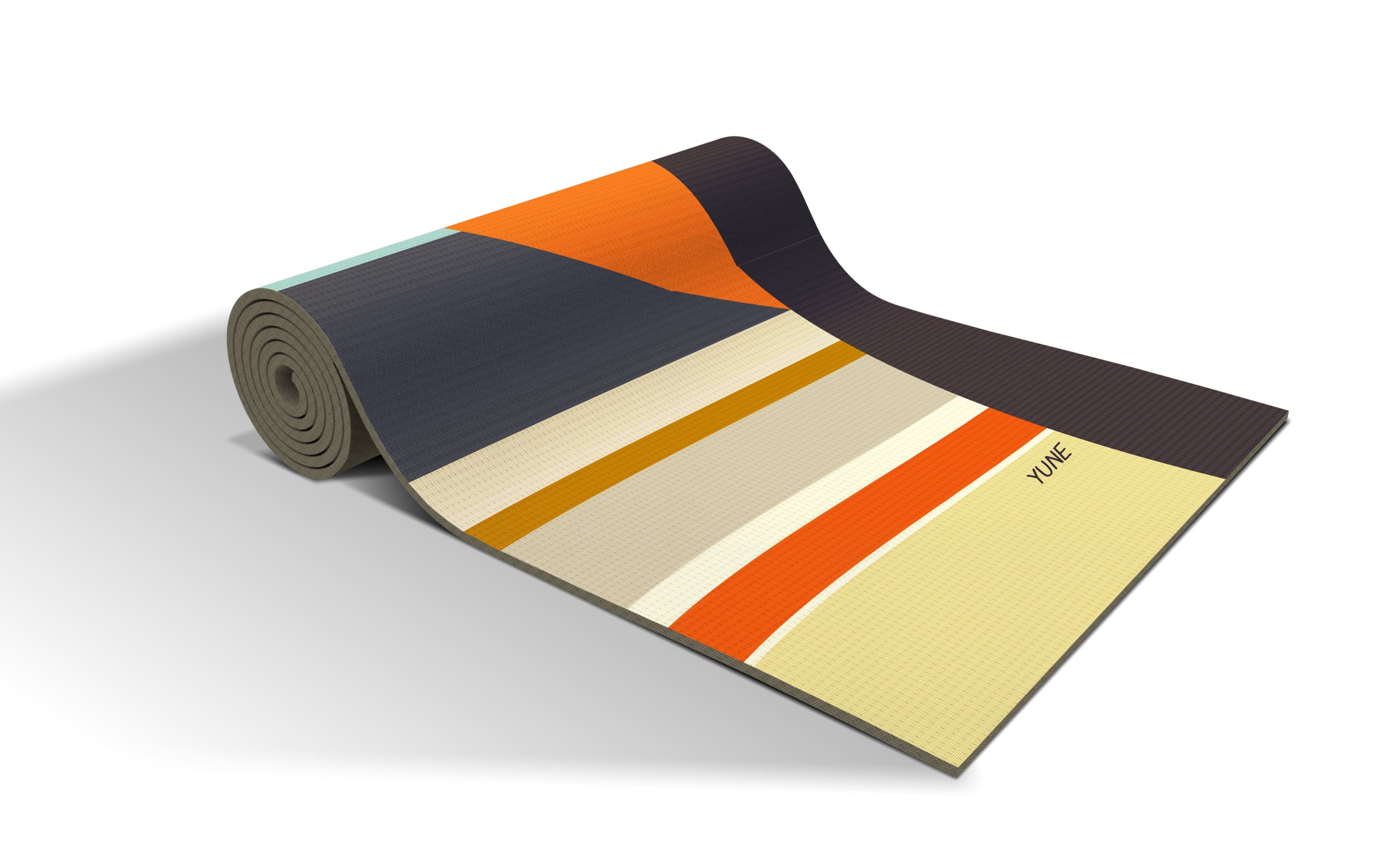 Yune Yoga Mat Othello featuring a non-slip surface and vibrant design, perfect for yoga and exercise.