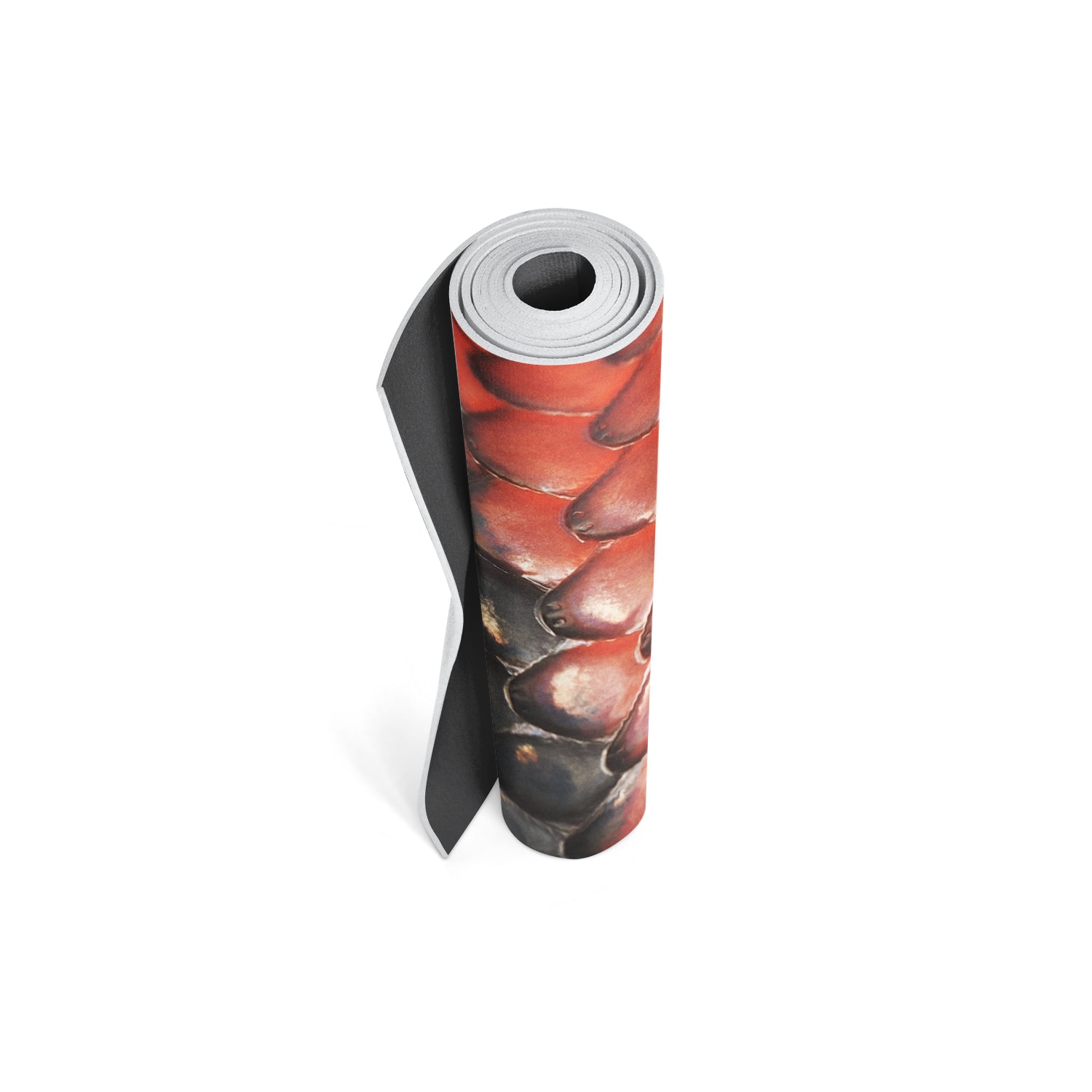 Yune Yoga Mat Snake 5mm featuring a vibrant animal design, showcasing its non-slip texture and eco-friendly material.