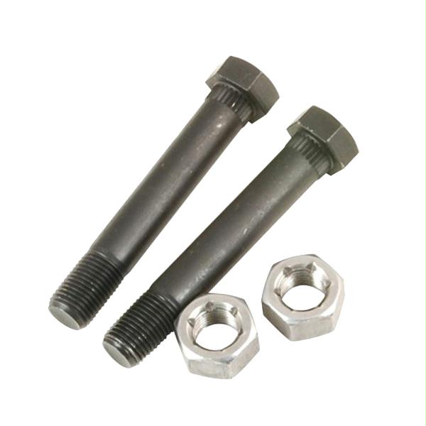 C.E. Smith 9-16"-18 x 3-1/2" shackle bolts with fluted shank design, ideal for heavy-duty applications and spring hanger brackets.