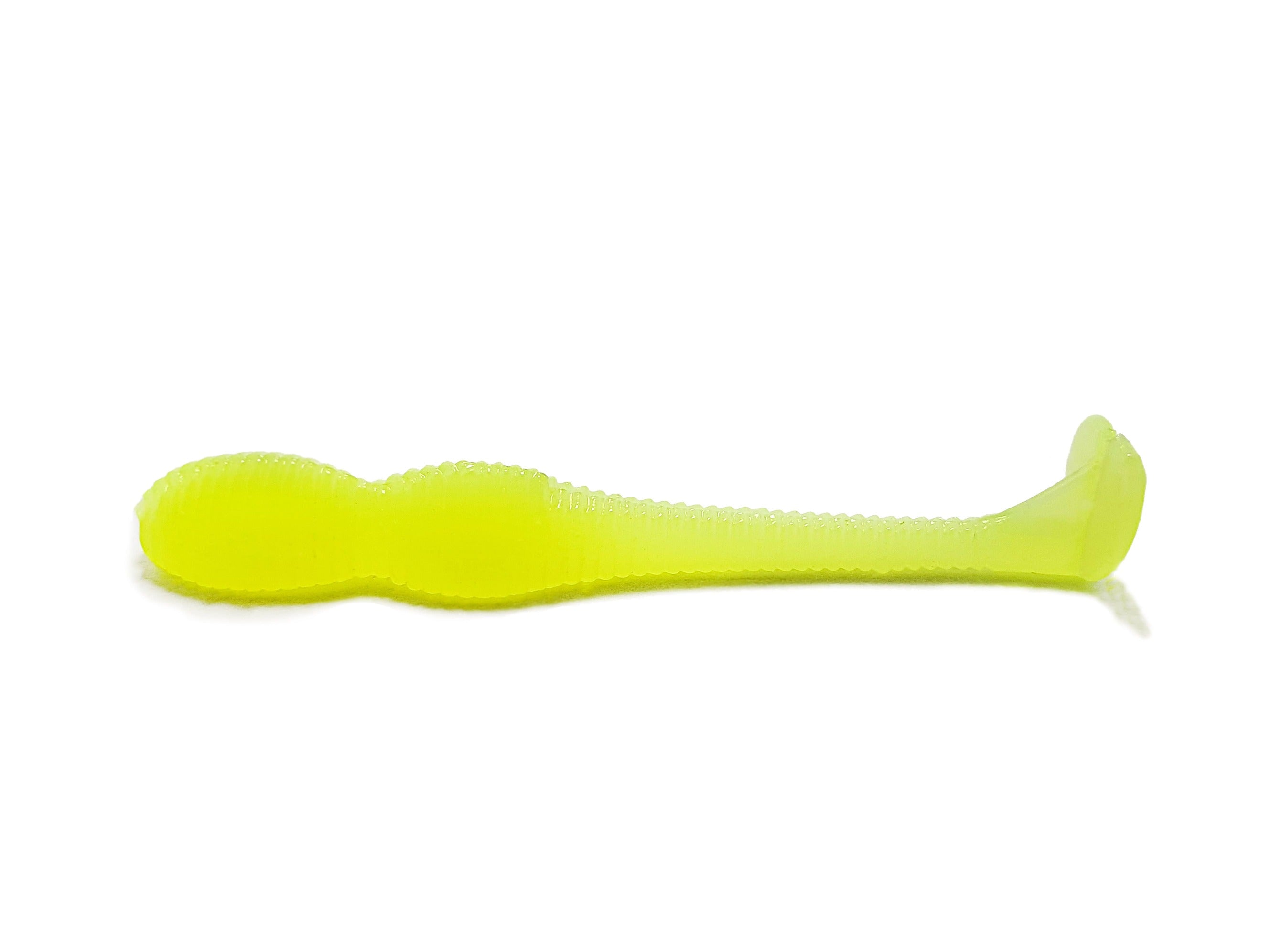 Azot Floating 2'' bait in vibrant colors, showcasing its unique silicone design and vibrating tail, perfect for attracting predator fish.