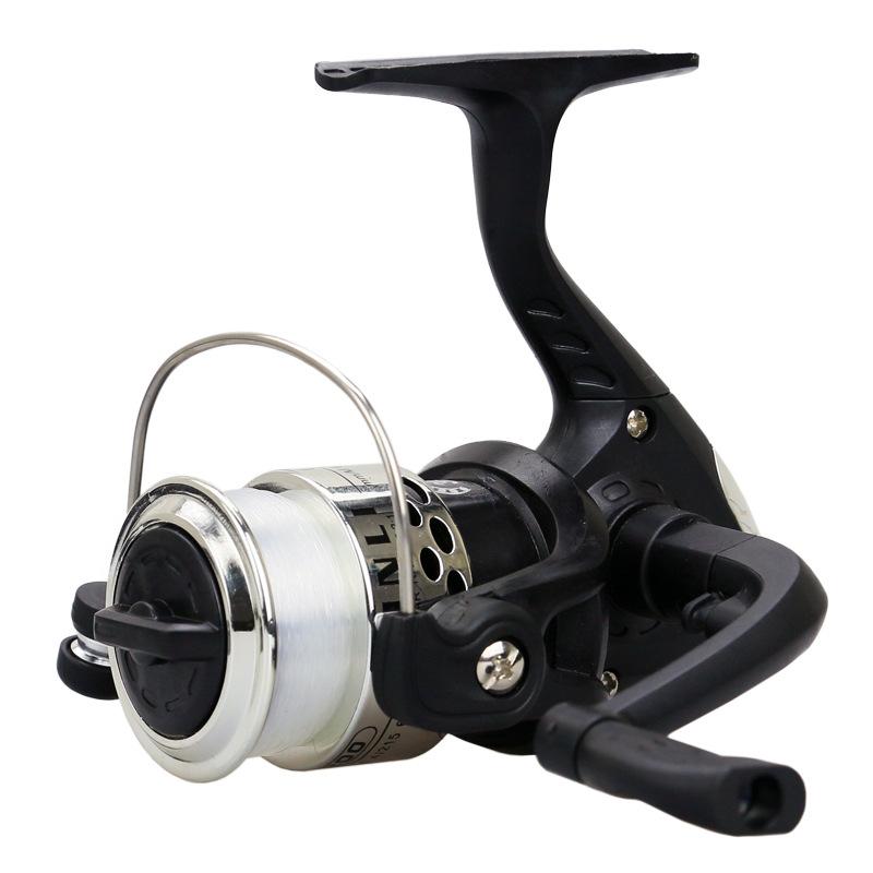 High Quality Spinning Wheel Reel Fishing Reel with sleek design and interchangeable handle for left or right use.