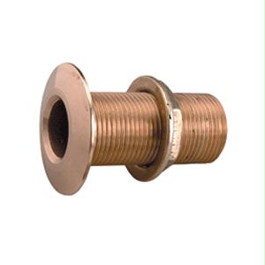 Main Perko 3/4 Inch Thru-Hull Fitting with Pipe Thread Bronze MADE IN THE U image