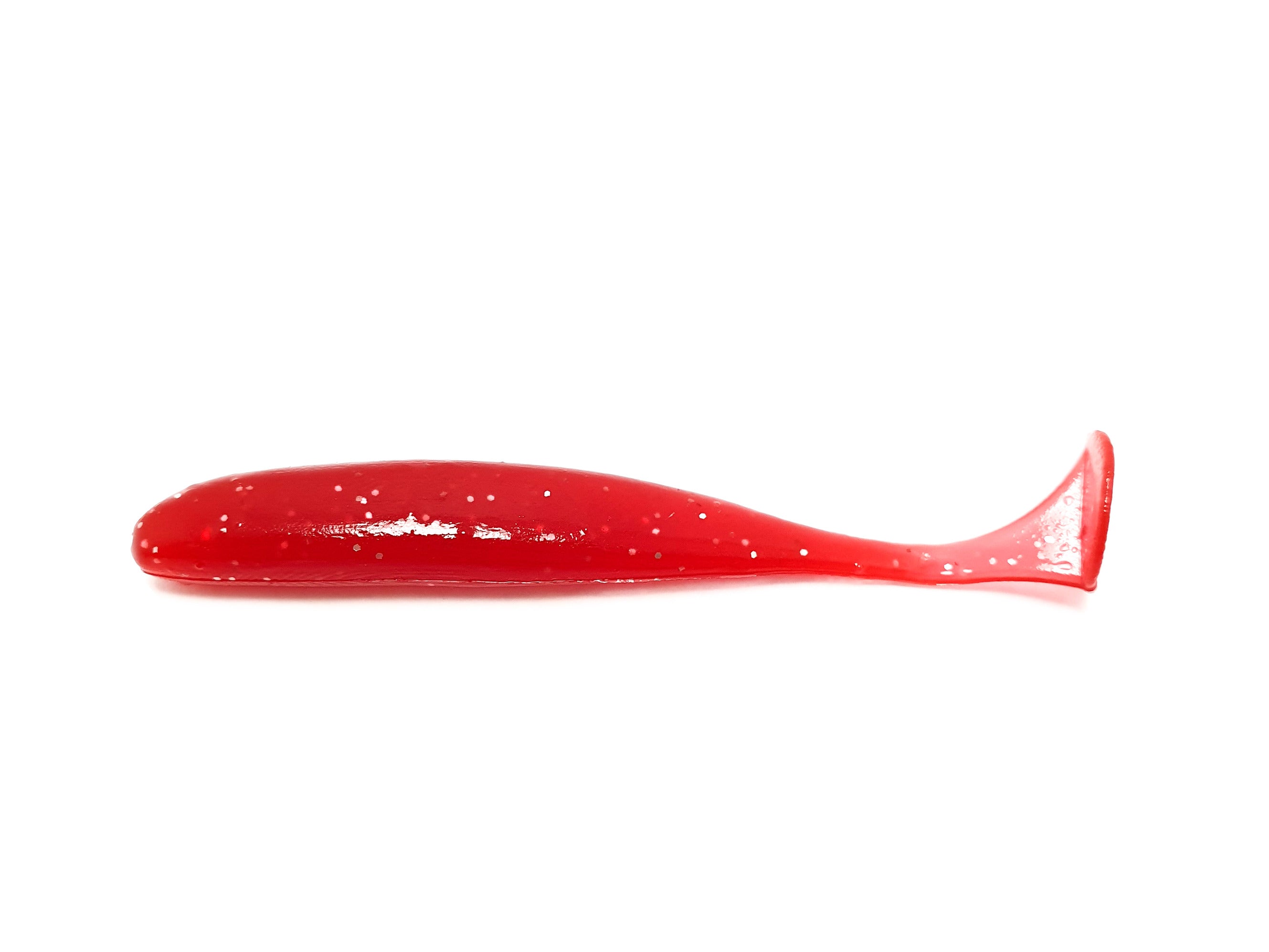 Ripper Boost 3'' silicone fishing bait in vibrant colors, showcasing its unique shape and texture designed for attracting predatory fish.