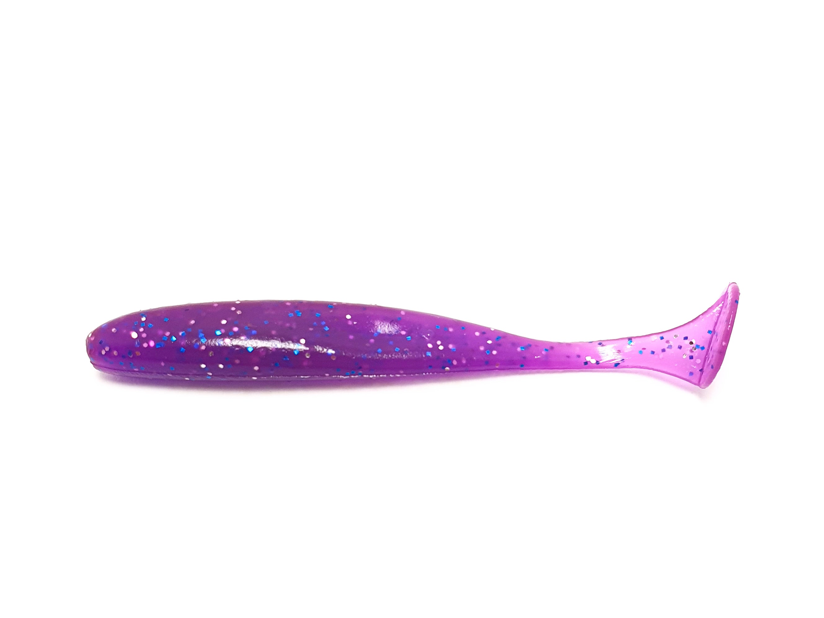 Ripper Boost 3'' silicone fishing bait in vibrant colors, showcasing its unique shape and texture designed for attracting predatory fish.