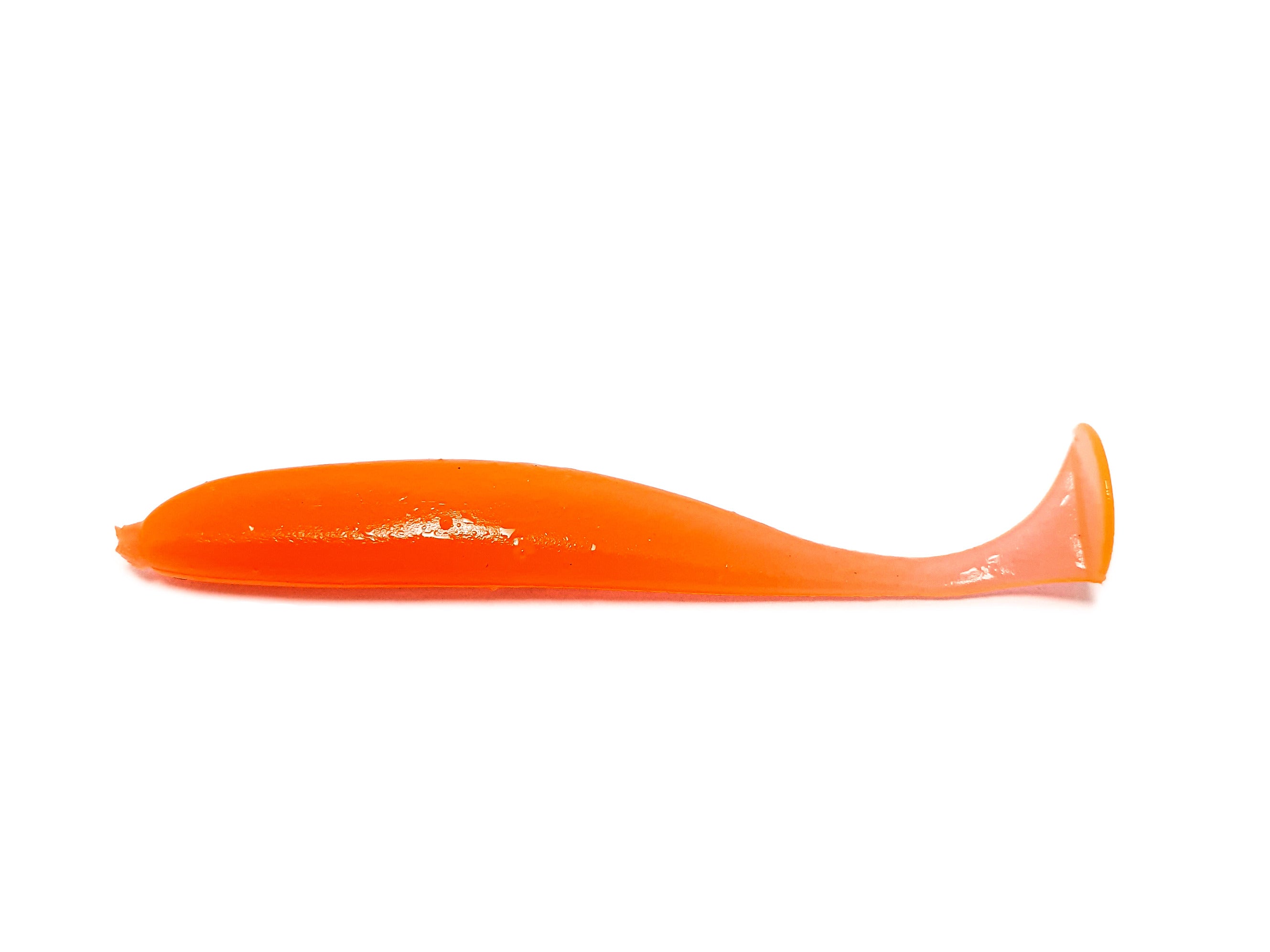 Ripper Boost 4'' silicone bait in vibrant colors, showcasing its unique piglet shape and flexible tail designed for attracting predatory fish.