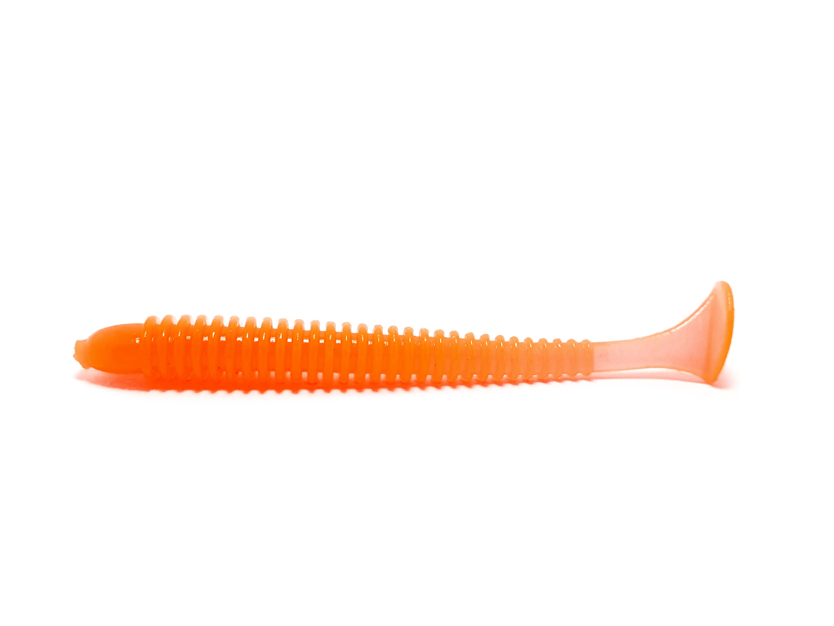 Xwist Boost 3.6'' silicone bait in vibrant colors, featuring a unique vibrating tail designed to attract predatory fish like pike and perch.