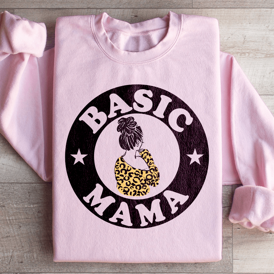 Basic Mama sweats featuring unique designs by top artists, made from cozy cotton/poly fleece blend.