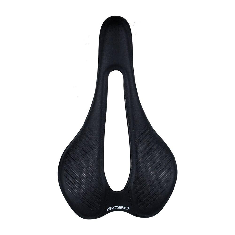 Comfortable bike cushion cycling seat made of nylon fiber and PU leather, designed for MTB and road bicycles, featuring a multicolor design.