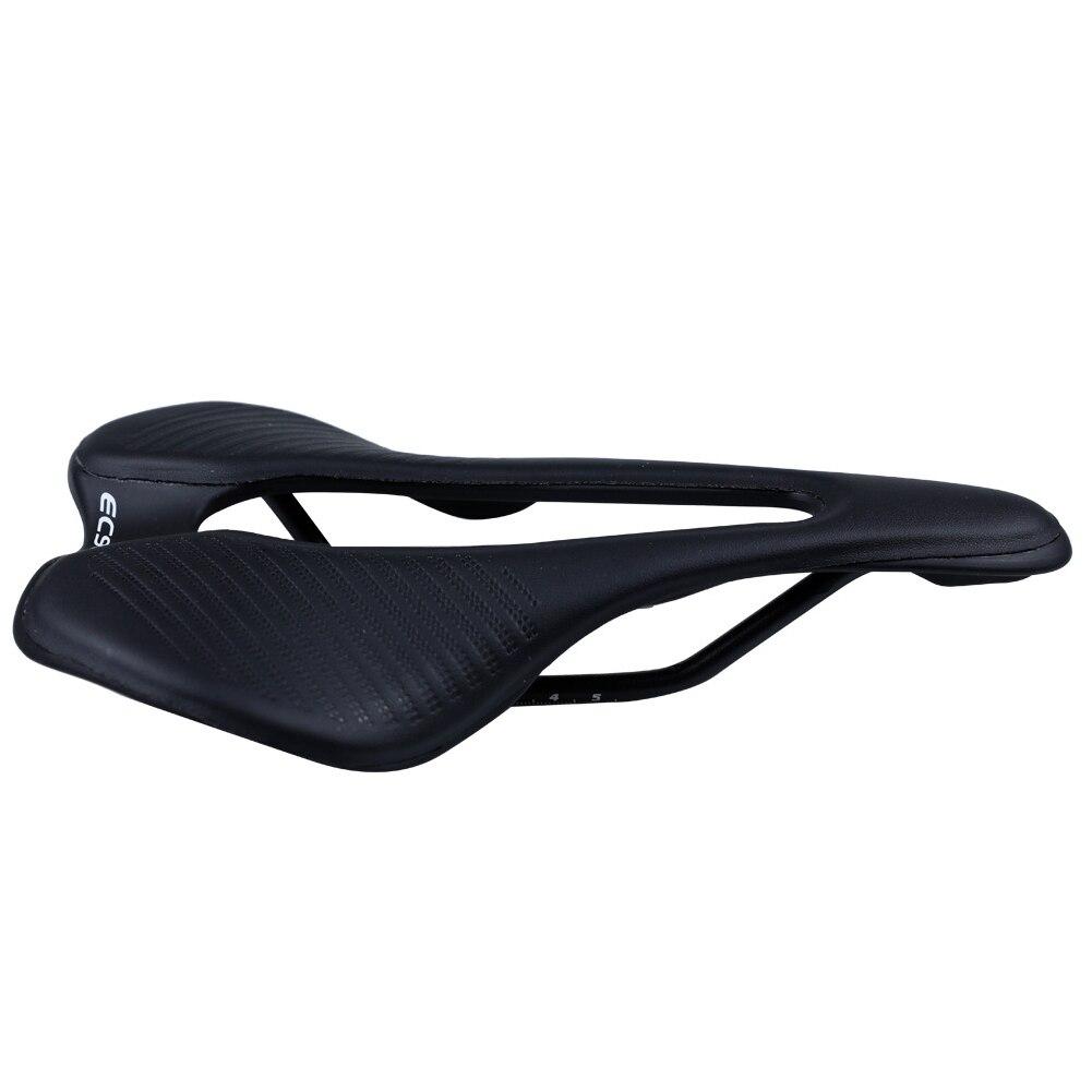 Comfortable bike cushion cycling seat made of nylon fiber and PU leather, designed for MTB and road bicycles, featuring a multicolor design.