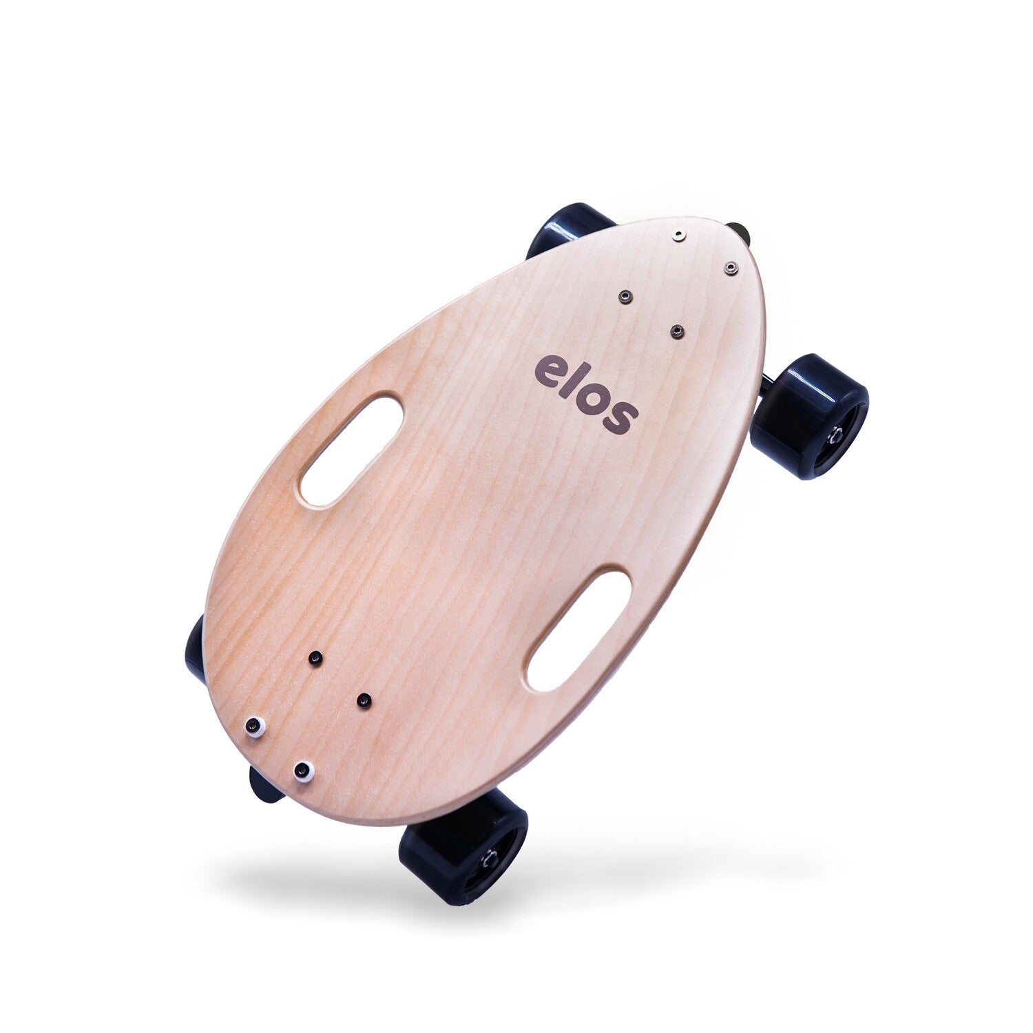 Complete Skateboard in Clear Maple finish, showcasing its sleek design and lightweight structure, ideal for commuting and leisure.