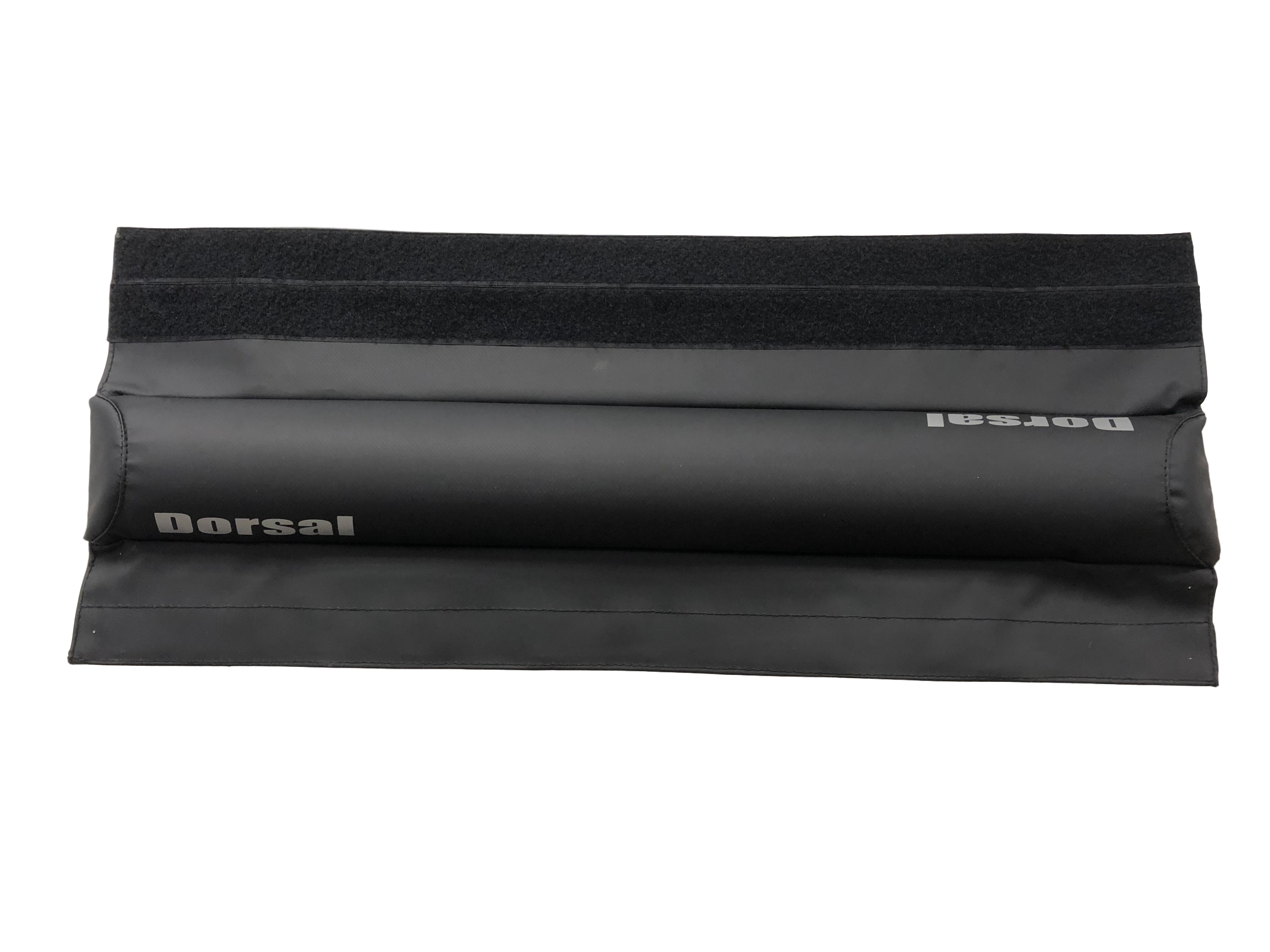 DORSAL SunGuard Aero Roof Rack Pads designed for secure transport of surfboards and paddle boards, featuring durable EVA foam and weatherproof nylon sleeve.