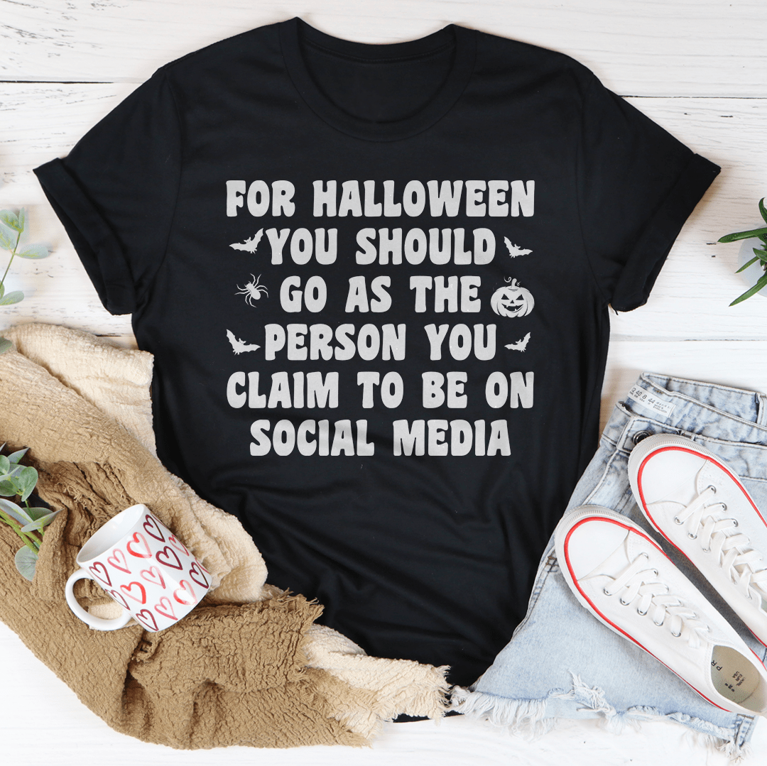 A comfortable and stylish Halloween-themed T-shirt made of soft ring-spun cotton, featuring durable double stitching.