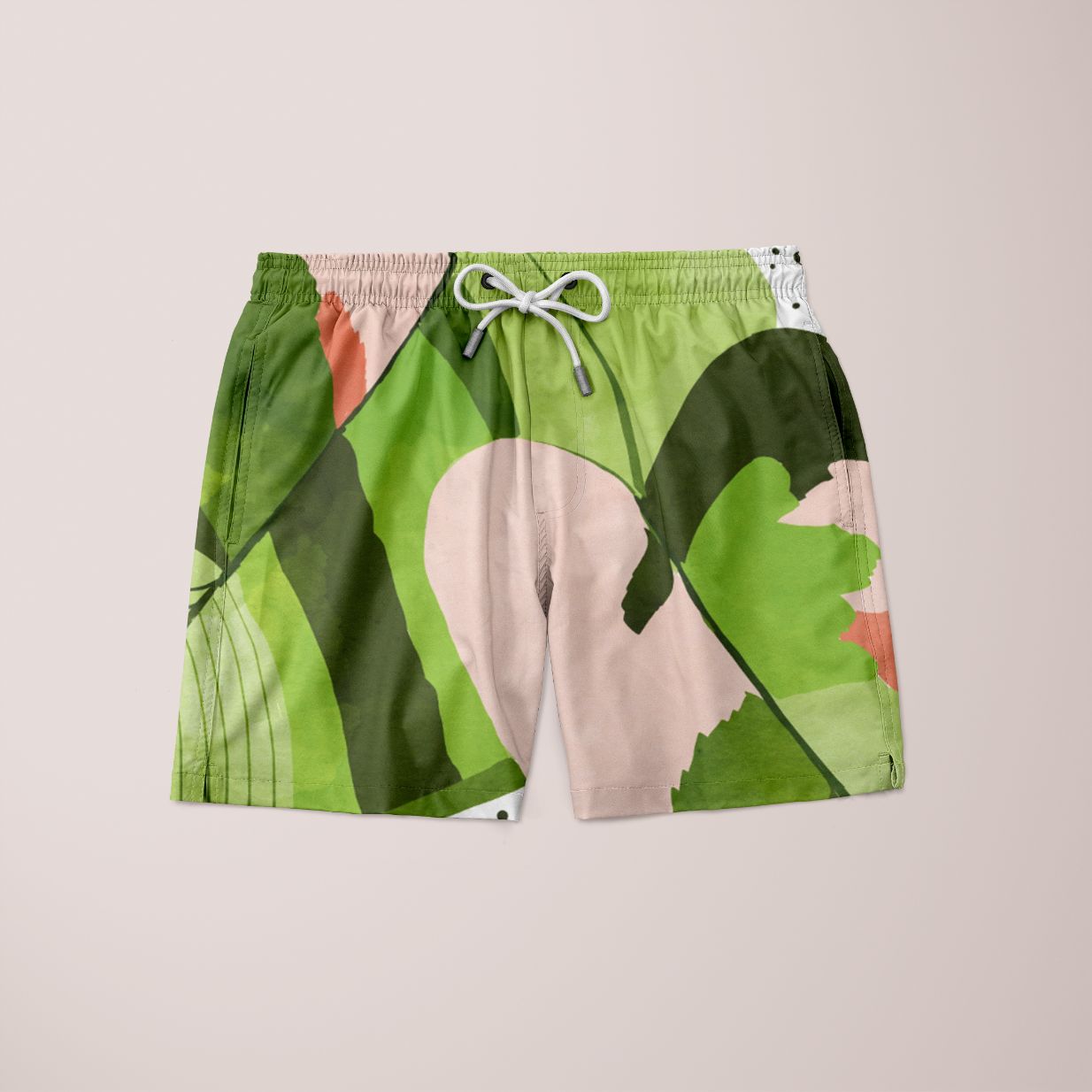 Gipolth Shorts featuring a unique full print design, made from 100% microfiber, showcasing stylish and comfortable fit.