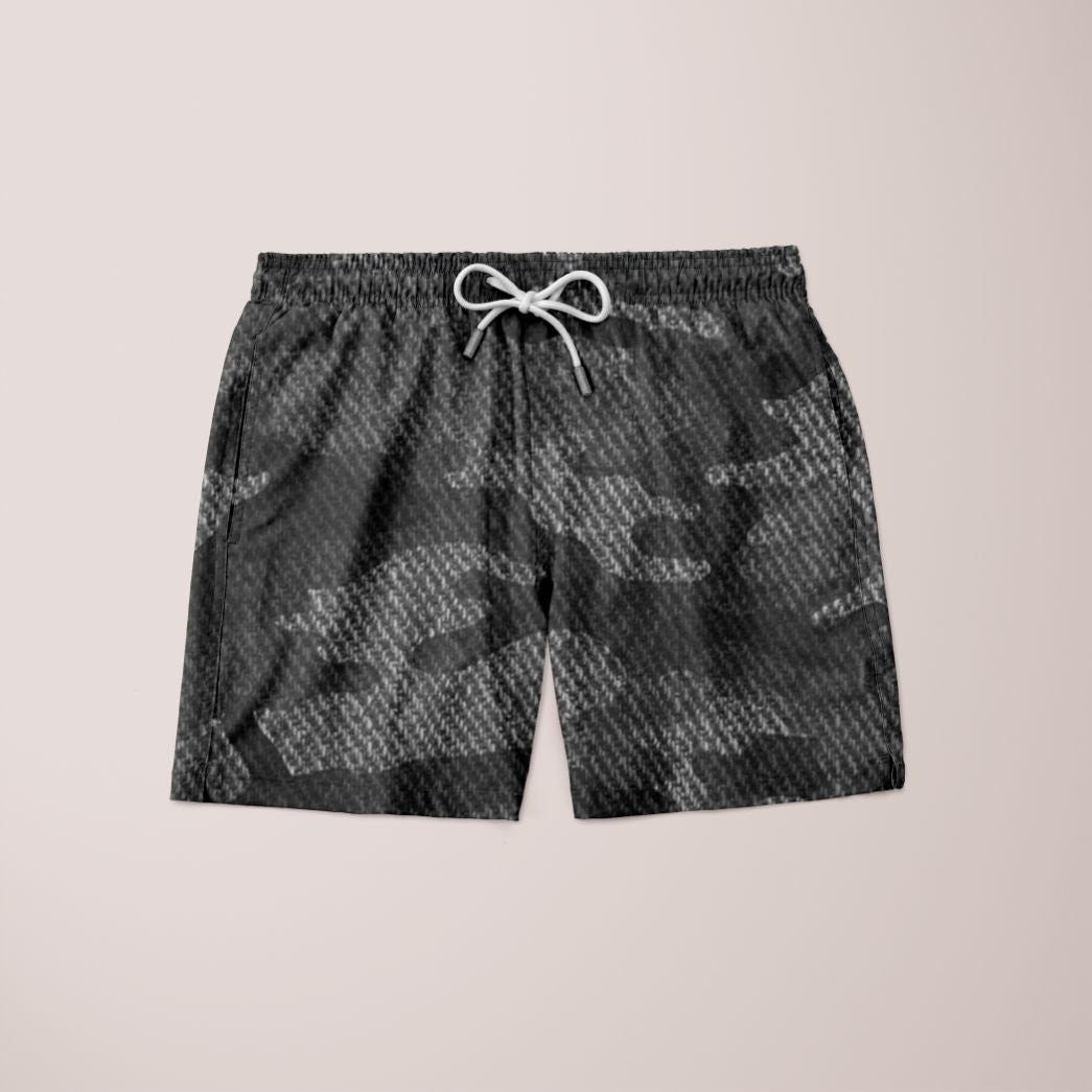 Goatiarrayn Shorts featuring a unique full print design, made from 100% microfiber, showcasing a stylish and comfortable fit.