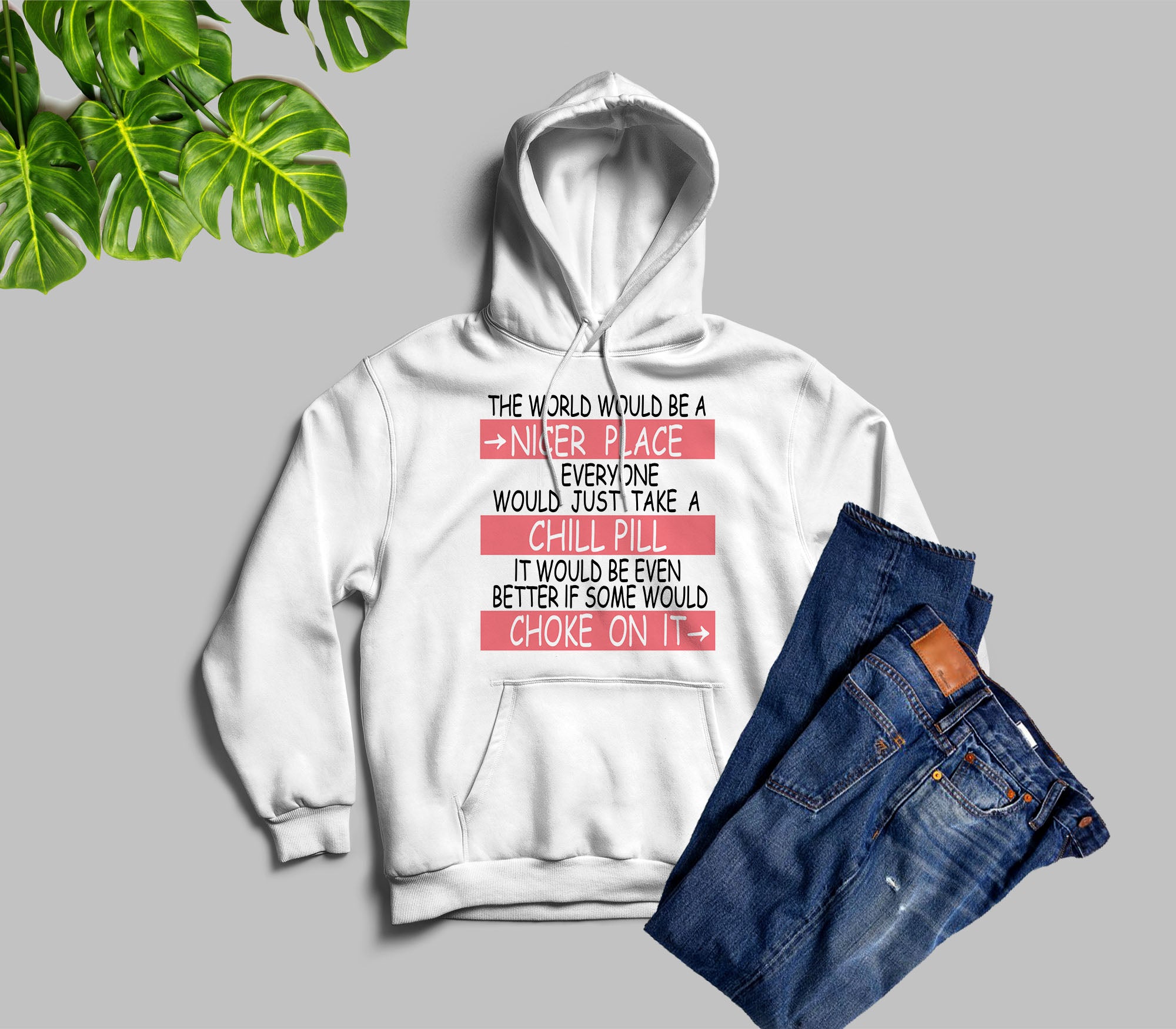 A stylish It Easy Hoodie featuring unique designs by top artists, made from cozy fleece blend material.