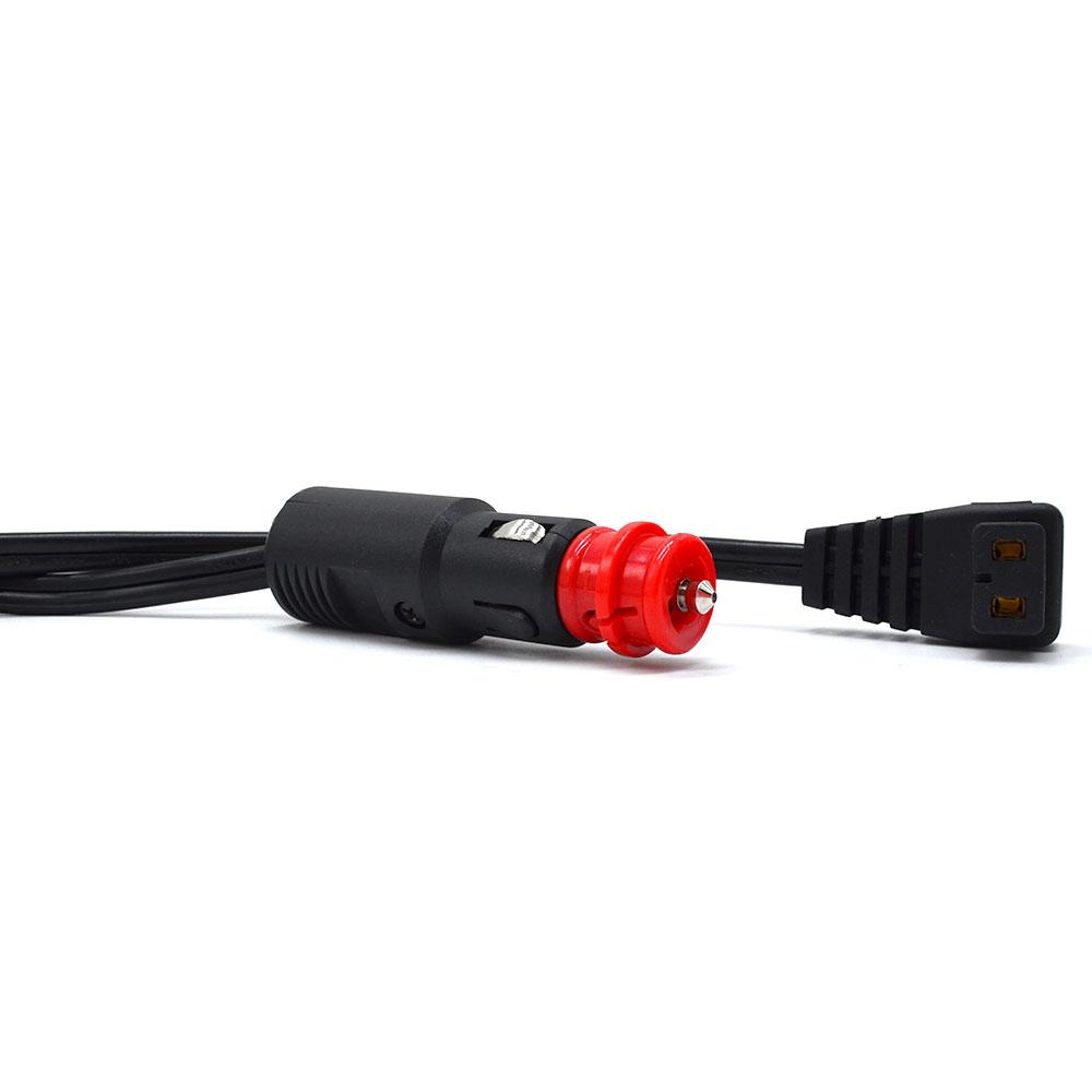 LionCooler DC 12V Power Cables, 3.45 meters long, designed for portable refrigerators and freezers, featuring a durable 12V power plug.