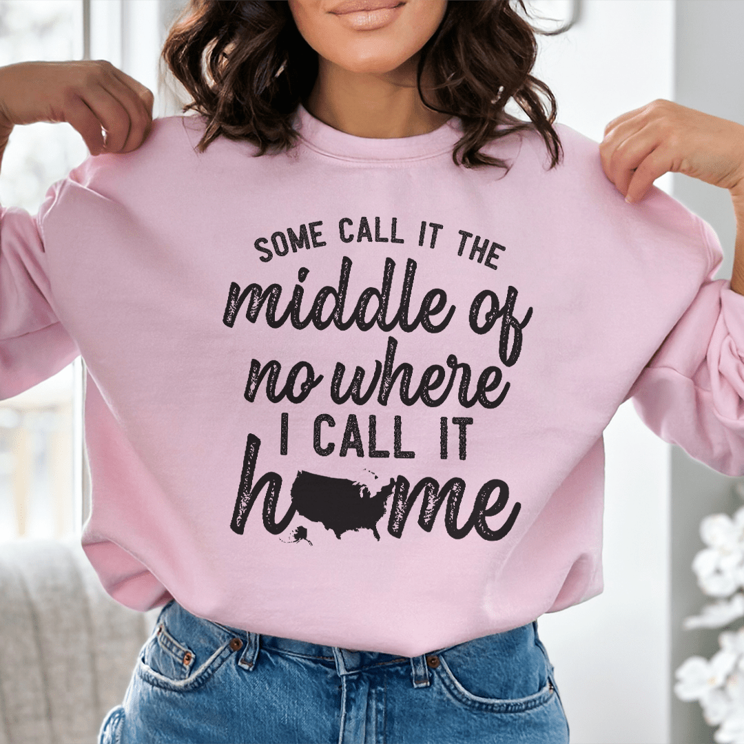 Middle Of No Where sweats featuring unique designs by top artists, made from a cozy cotton/poly fleece blend.