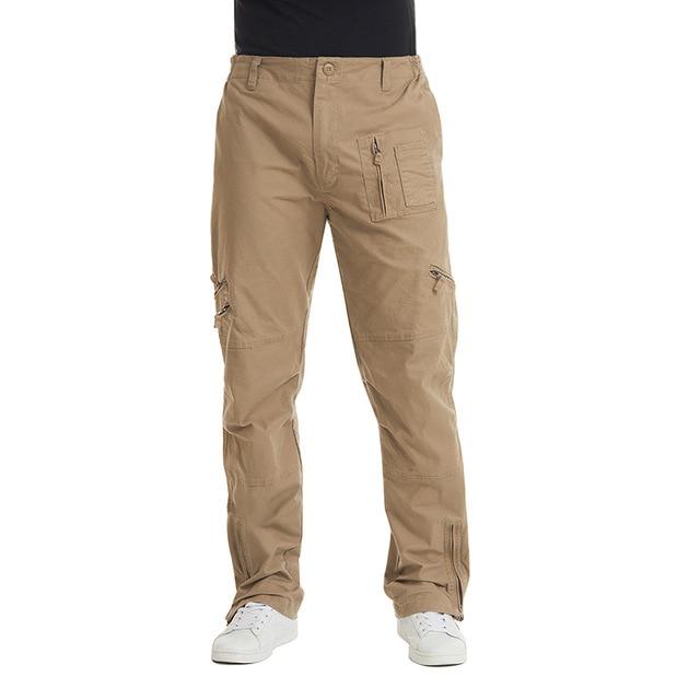 Military Mens Cargo Pants in various colors with multiple pockets, designed for tactical and outdoor activities.