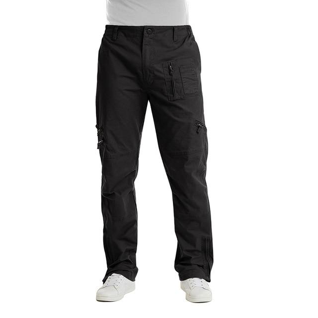 Military Mens Cargo Pants in various colors with multiple pockets, designed for tactical and outdoor activities.