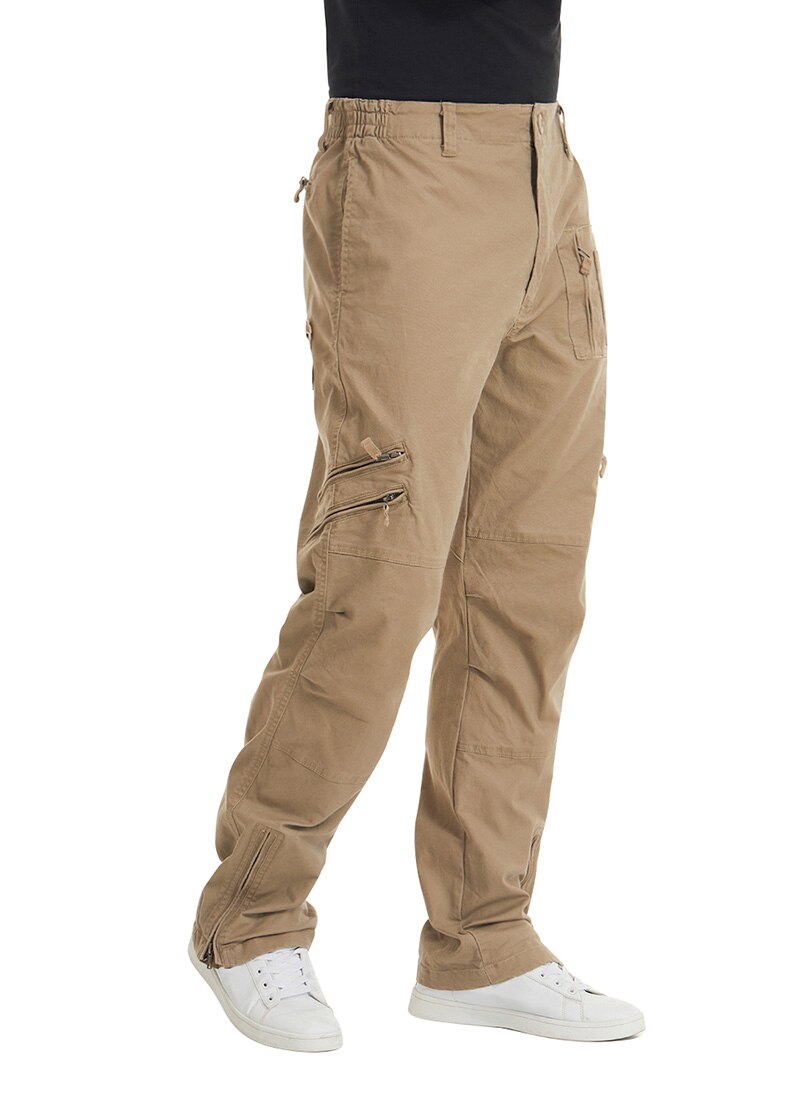 Military Mens Cargo Pants in various colors with multiple pockets, designed for tactical and outdoor activities.