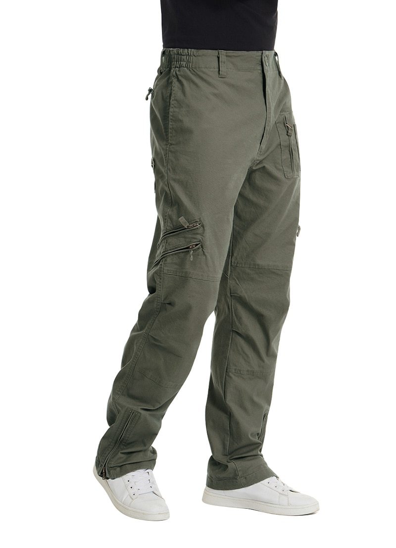 Military Mens Cargo Pants in various colors with multiple pockets, designed for tactical and outdoor activities.