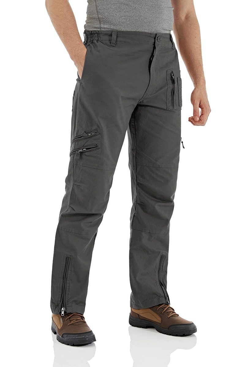 Military Mens Cargo Pants in various colors with multiple pockets, designed for tactical and outdoor activities.