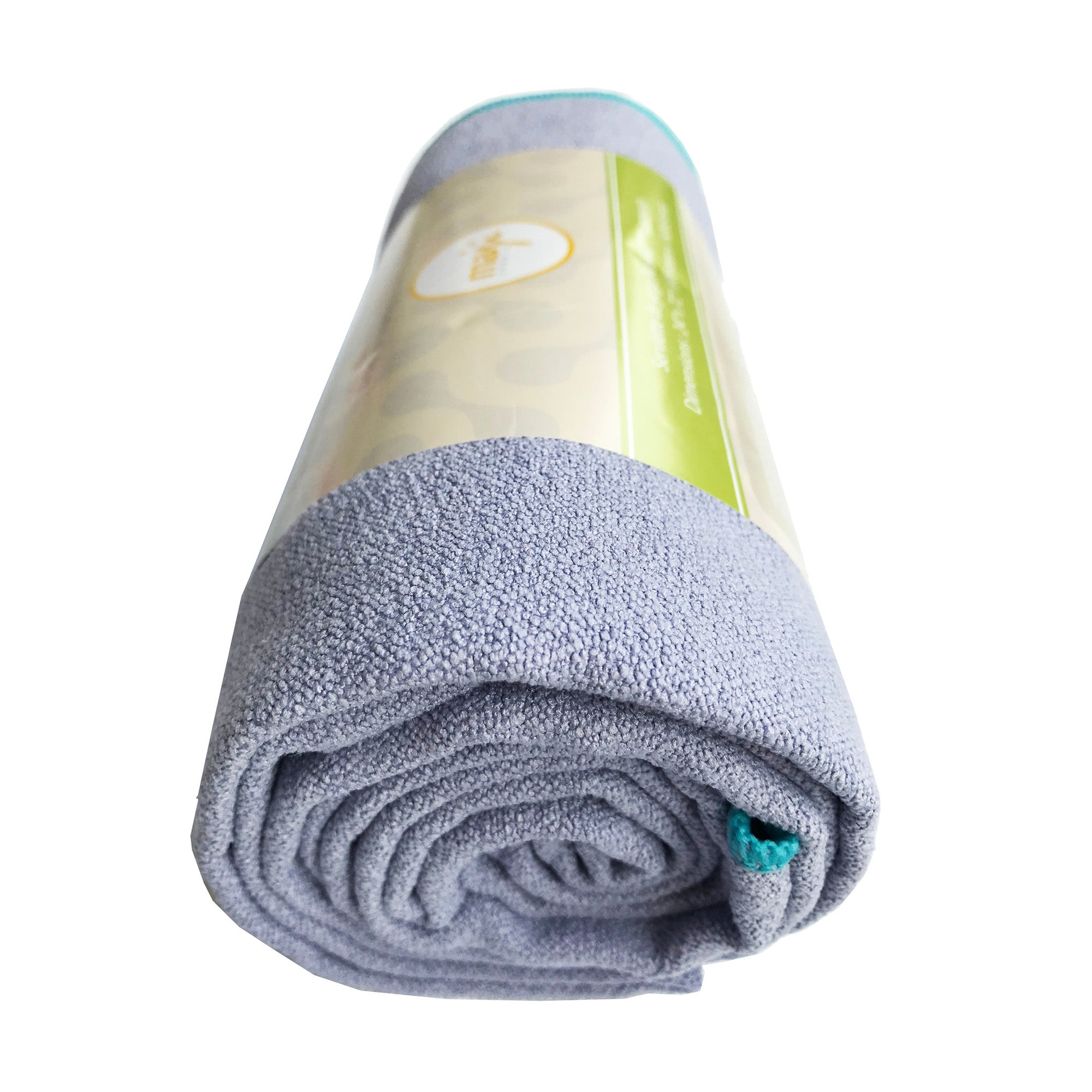 Noskid Sandwash Yoga Towel in solid colors, showcasing its soft texture and quick-drying properties, ideal for yoga and Pilates.