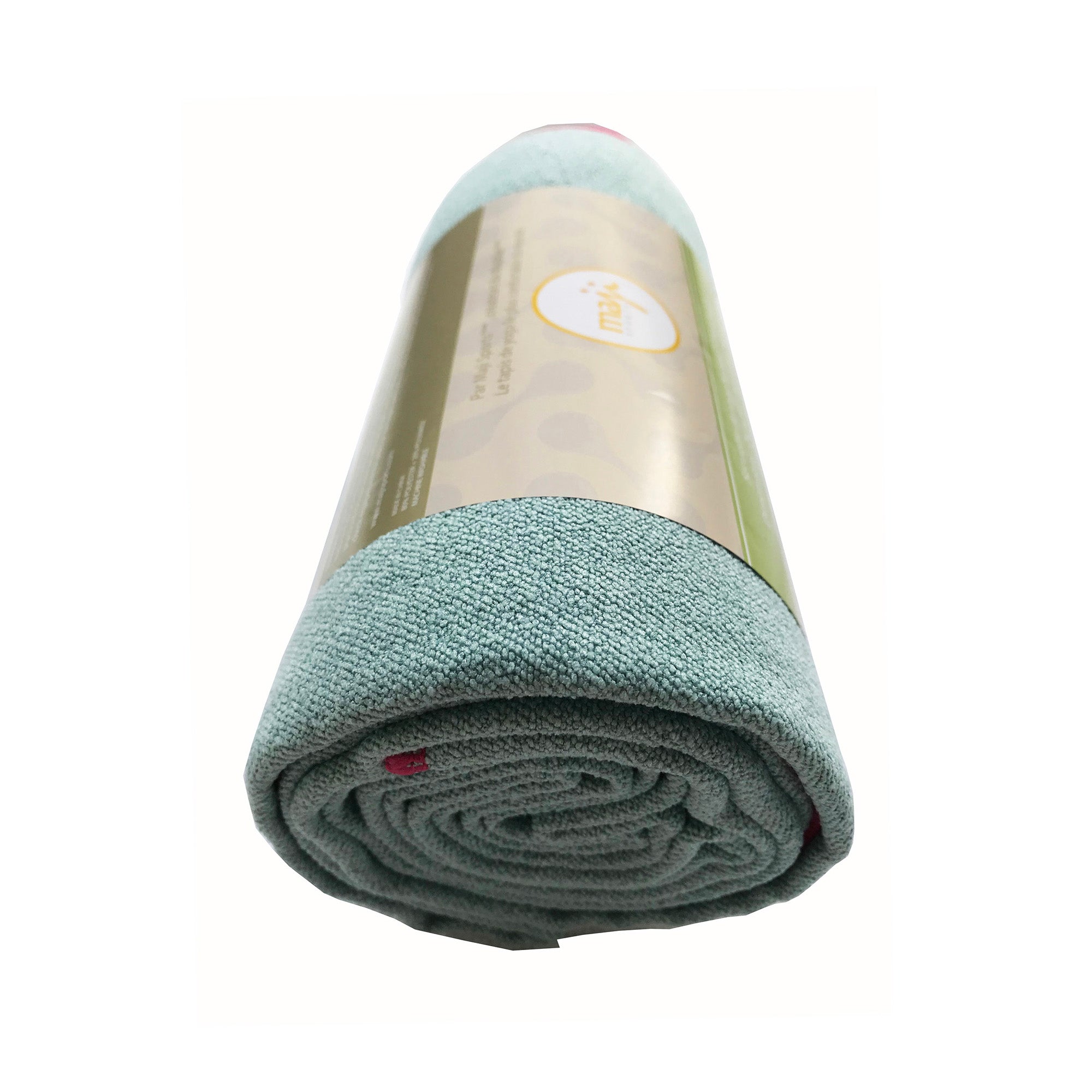 Noskid Sandwash Yoga Towel in solid colors, showcasing its soft texture and quick-drying properties, ideal for yoga and Pilates.