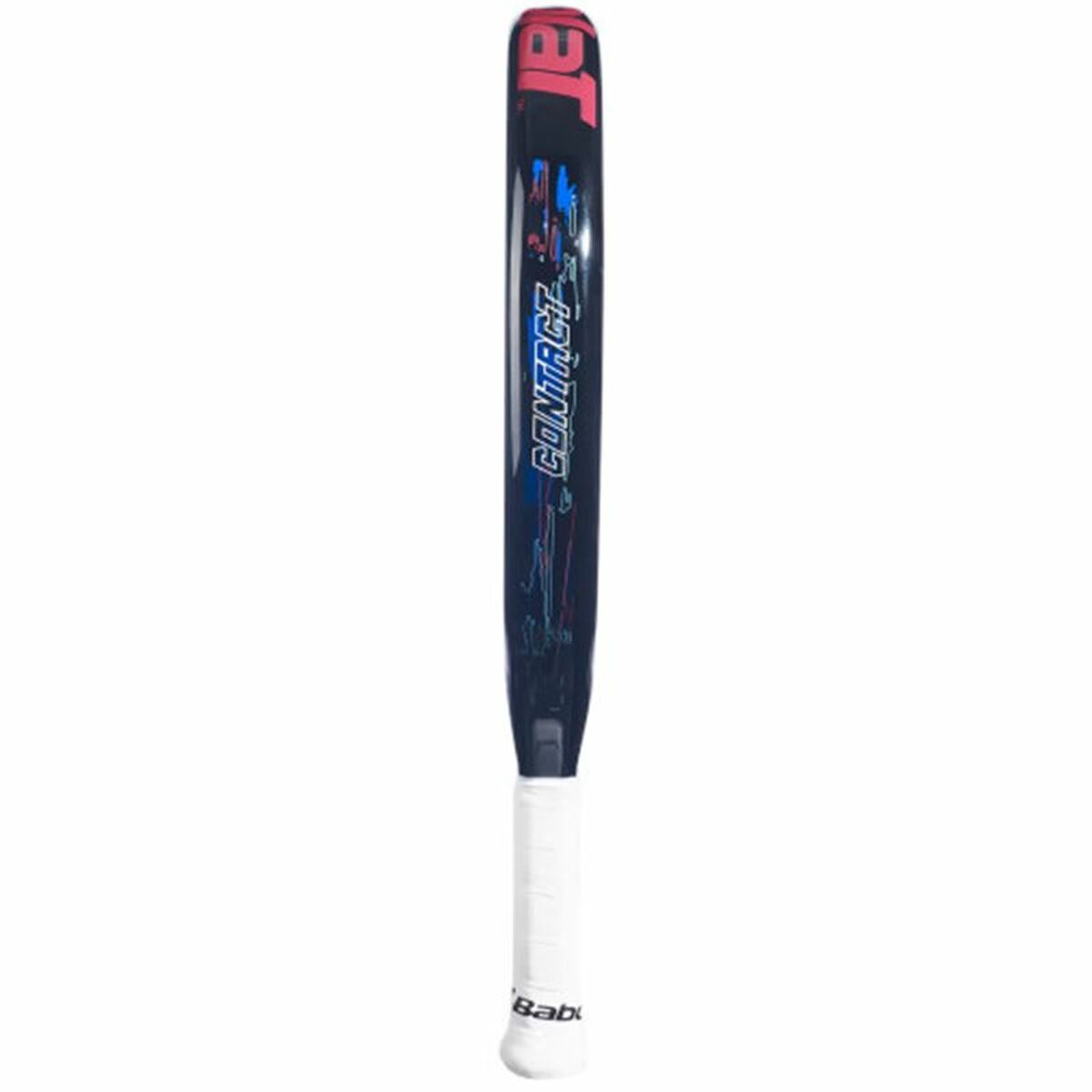 Blue and white baseball bat