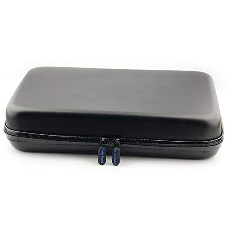 PLENO Carrying Case for massage gun attachments, featuring a waterproof design and compartments for M3.0, M5.1, and M5.2 models.