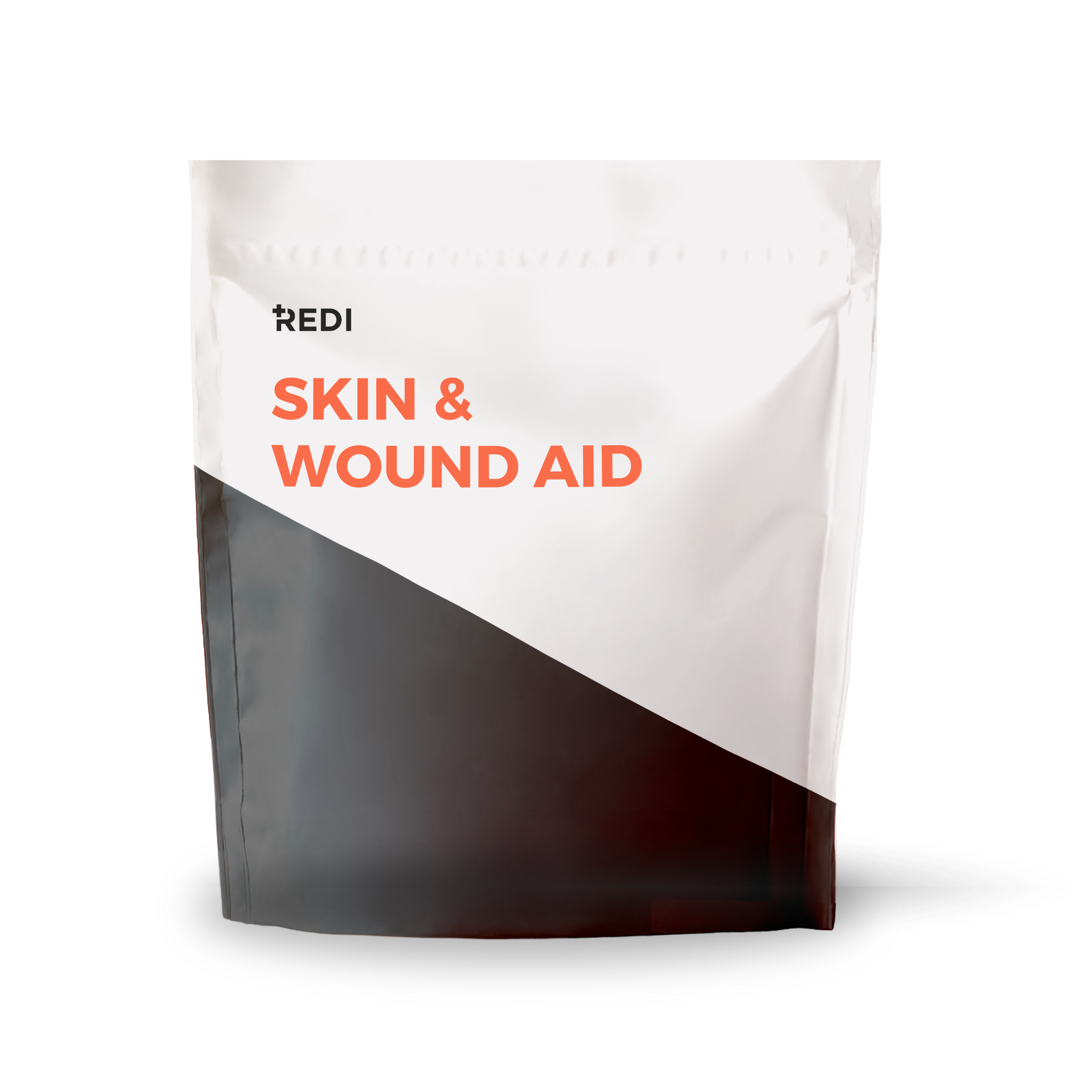 Skin and Wound Aid Refill pack featuring various skin treatment and wound care products including sunscreen, bug repellent, and antibiotic cream.