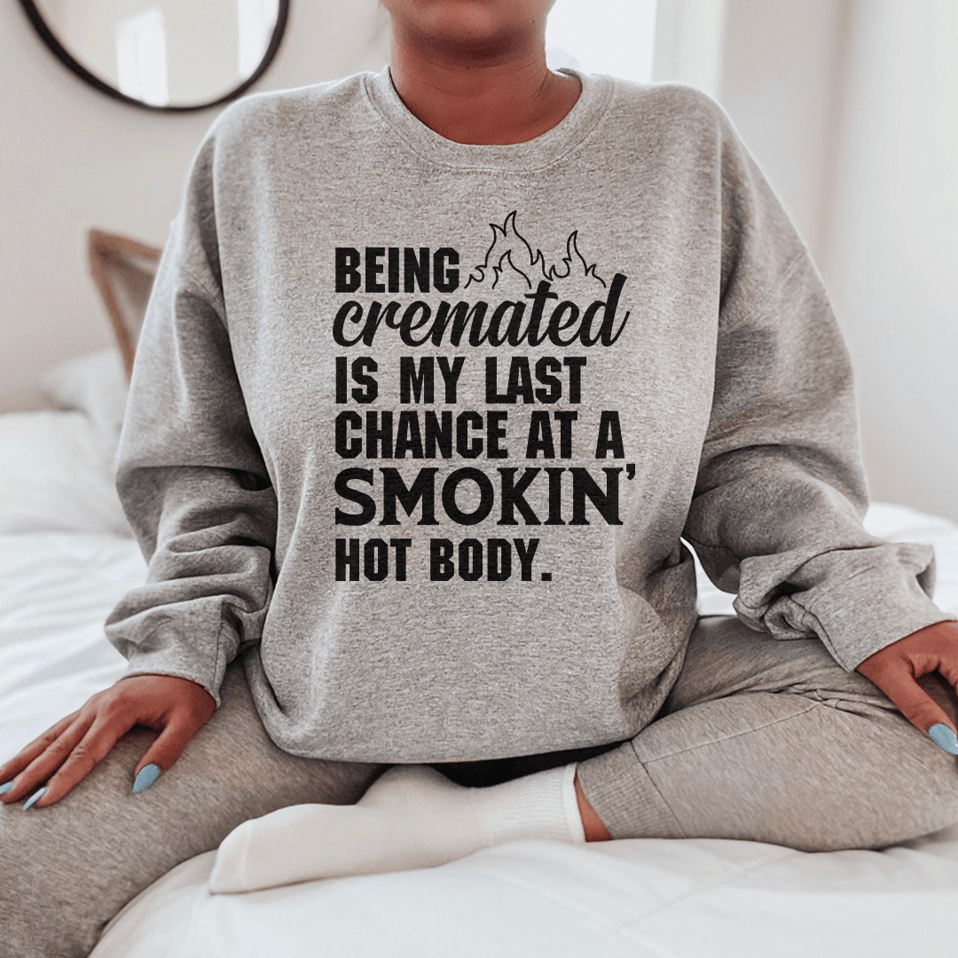 Smokin' Hot Body sweats featuring a cozy fleece lining and adjustable cuffs, designed by top artists.