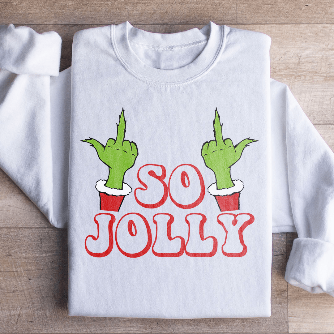 So Jolly sweats featuring unique designs by top artists, made from a cozy cotton/poly fleece blend.