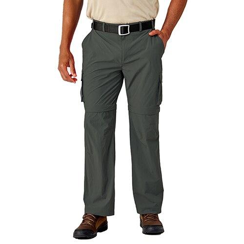 Men's summer convertible pants in various colors, showcasing lightweight and quick-dry fabric, ideal for outdoor activities.