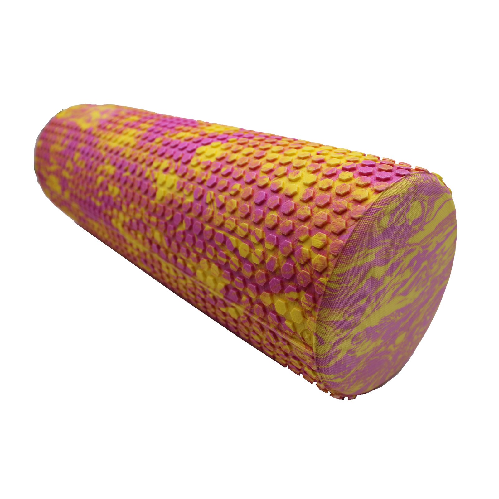 Taffy Honey-Comb EVA Foam Roller with a textured honeycomb surface, designed for muscle recovery and performance enhancement.