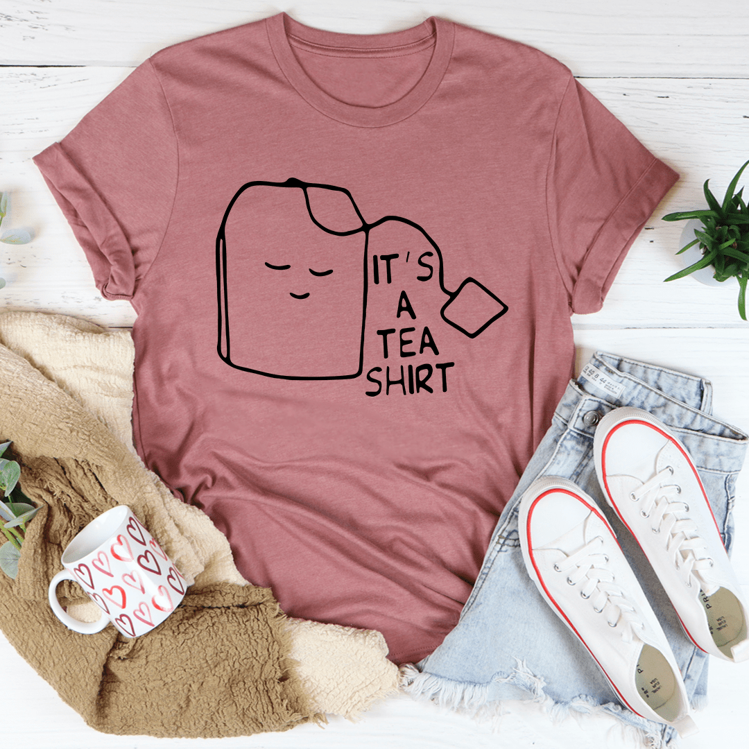 A comfortable Tea Lover T-Shirt made of soft ring-spun cotton, featuring a stylish design perfect for tea enthusiasts.