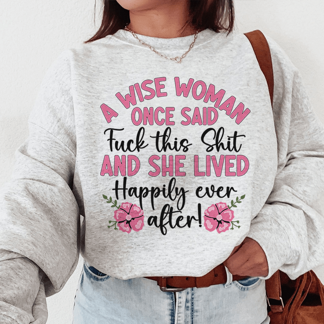 A cozy Wise Woman hoodie featuring unique artistic designs, made from a soft cotton/poly fleece blend.