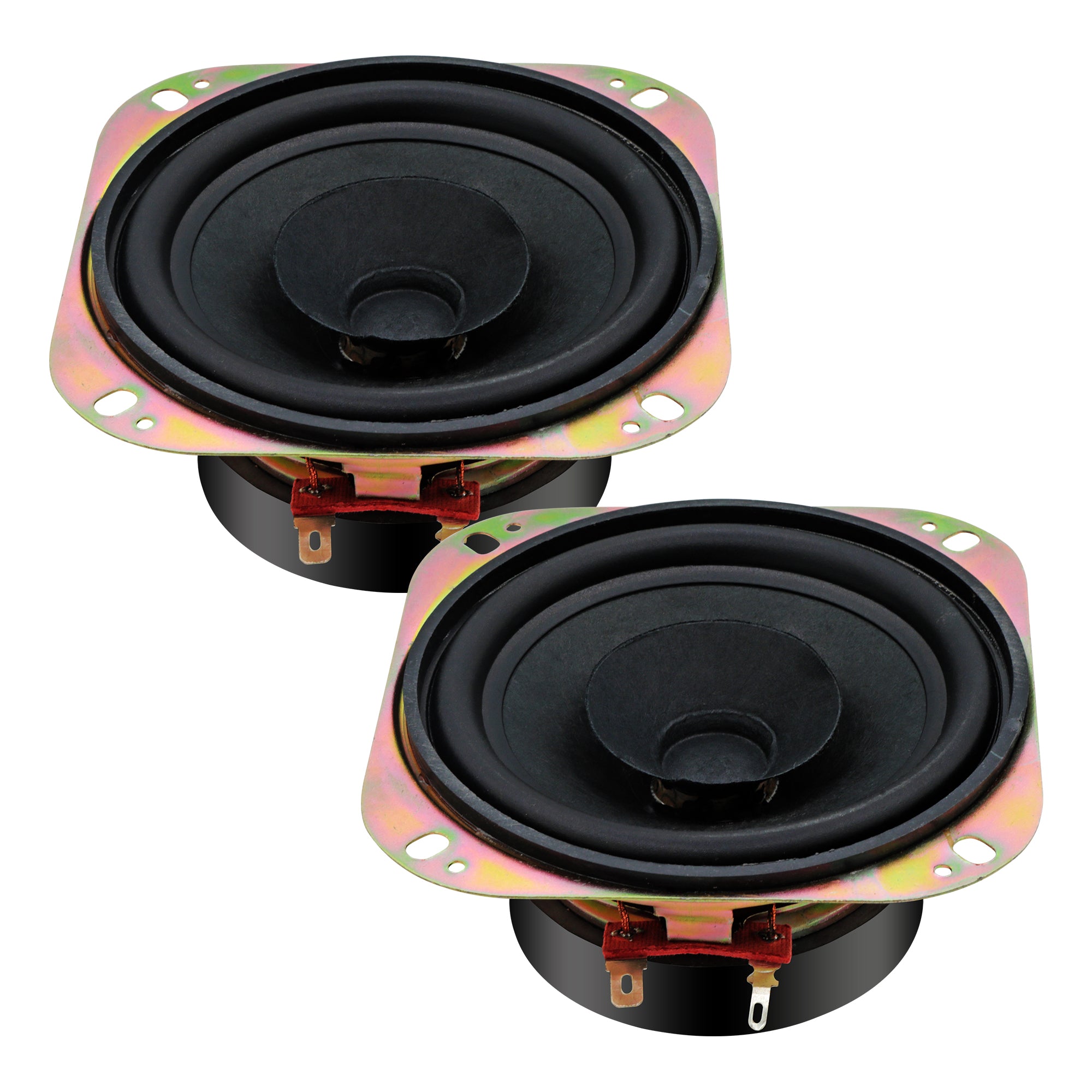 5 Core 4 Inch Subwoofer showcasing its dual PP cone and robust metal frame, designed for high performance and durability.