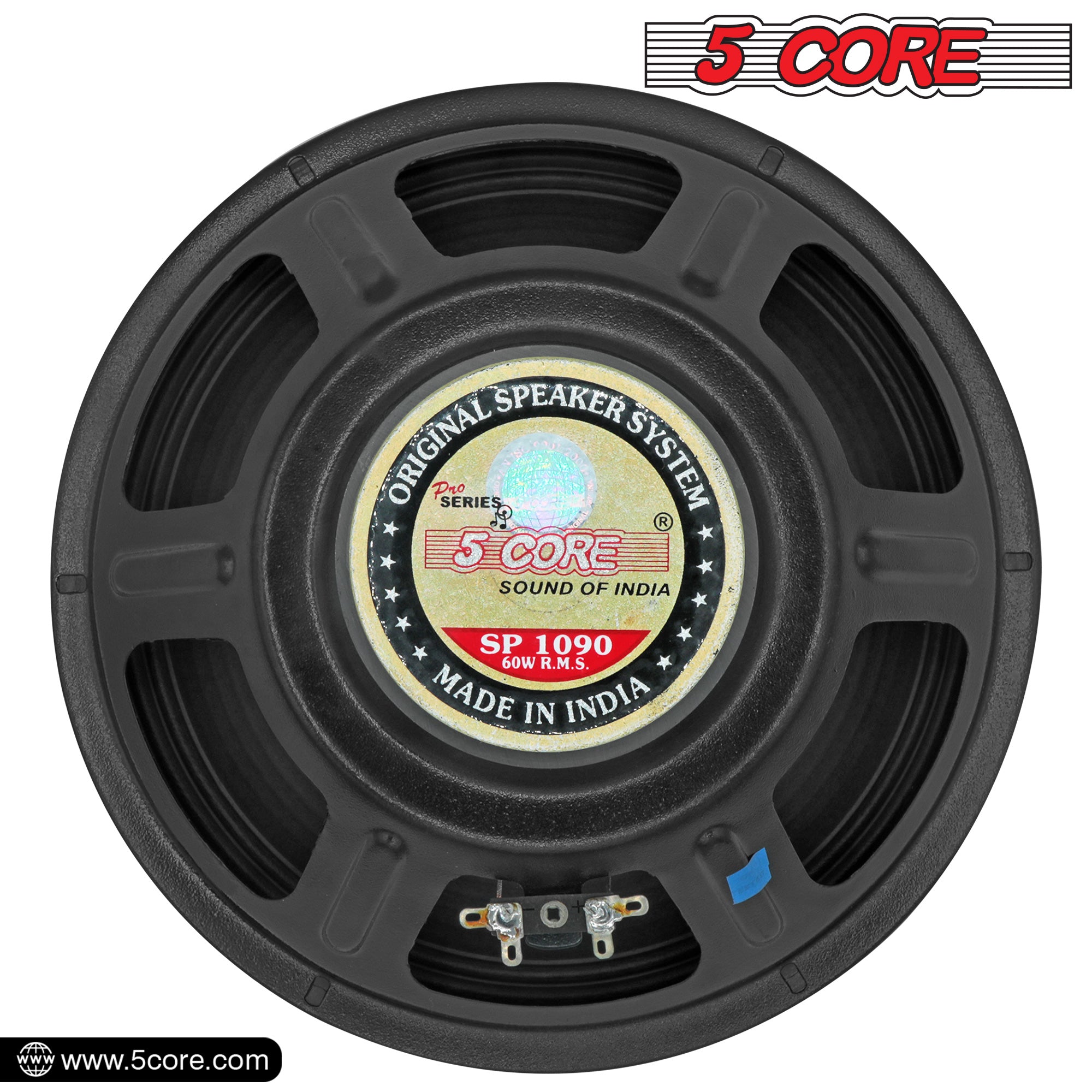 5Core 10 inch Guitar Speaker with 60W RMS and 13Oz magnet, designed for rich sound quality and durability.