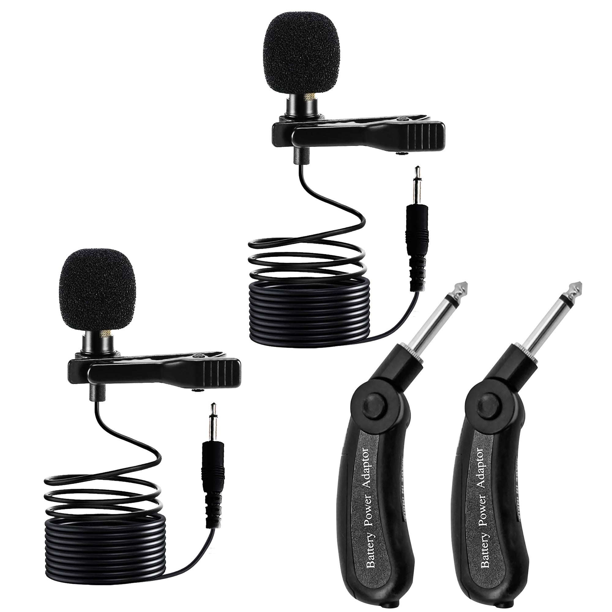 5Core Lavalier Microphone Clip On, featuring a compact design and 3.5mm connector for professional audio recording.