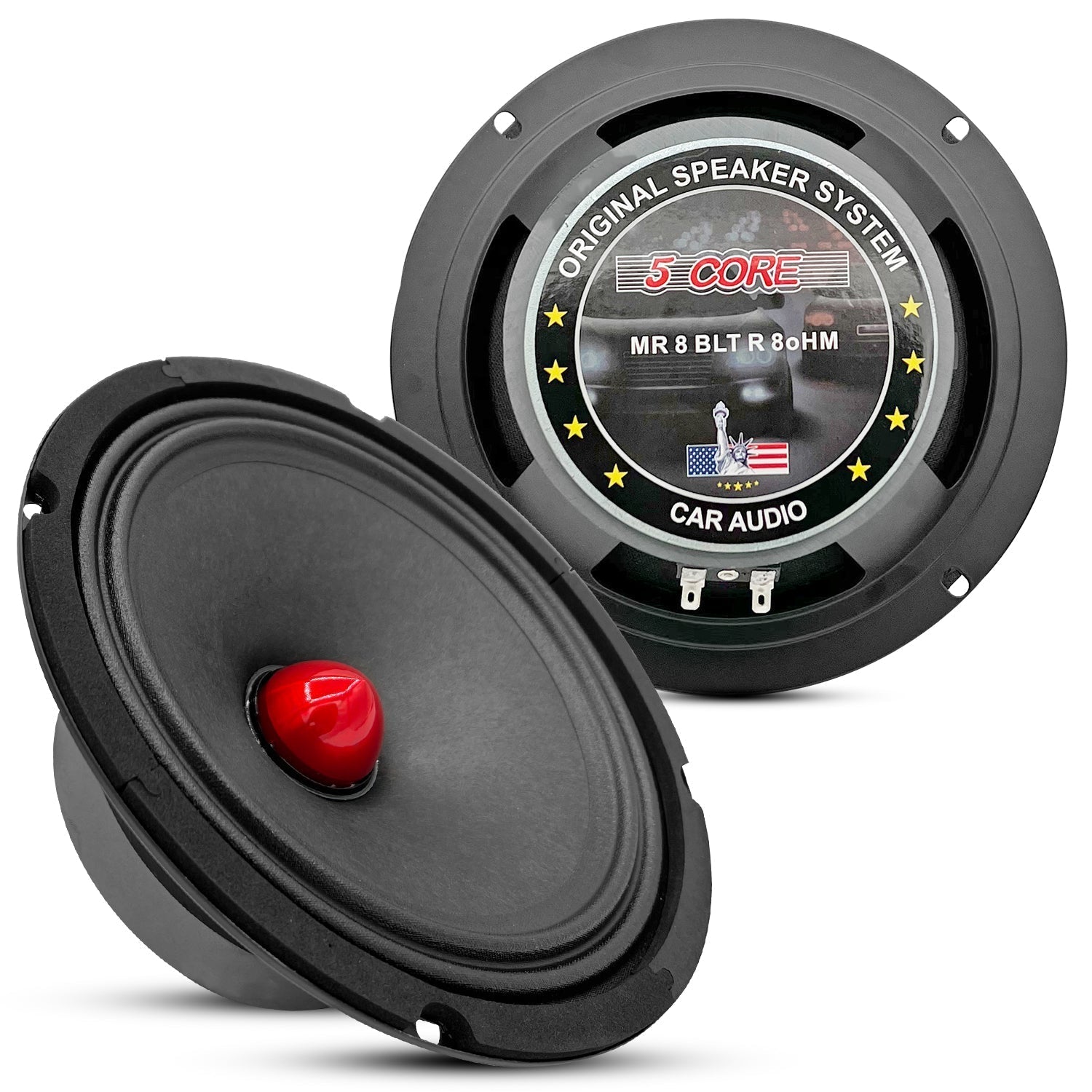 8 Ohm Speaker Woofer with Super Bullet Tweeter, showcasing its robust design and high-quality components.