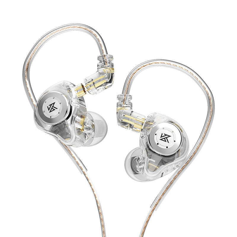 Dynamic HiFi Headphones with Wheat Wire Control, featuring in-ear design and L-bend plug for enhanced durability and comfort.