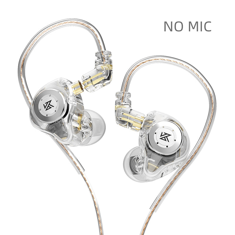 Dynamic HiFi Headphones with Wheat Wire Control, featuring in-ear design and L-bend plug for enhanced durability and comfort.