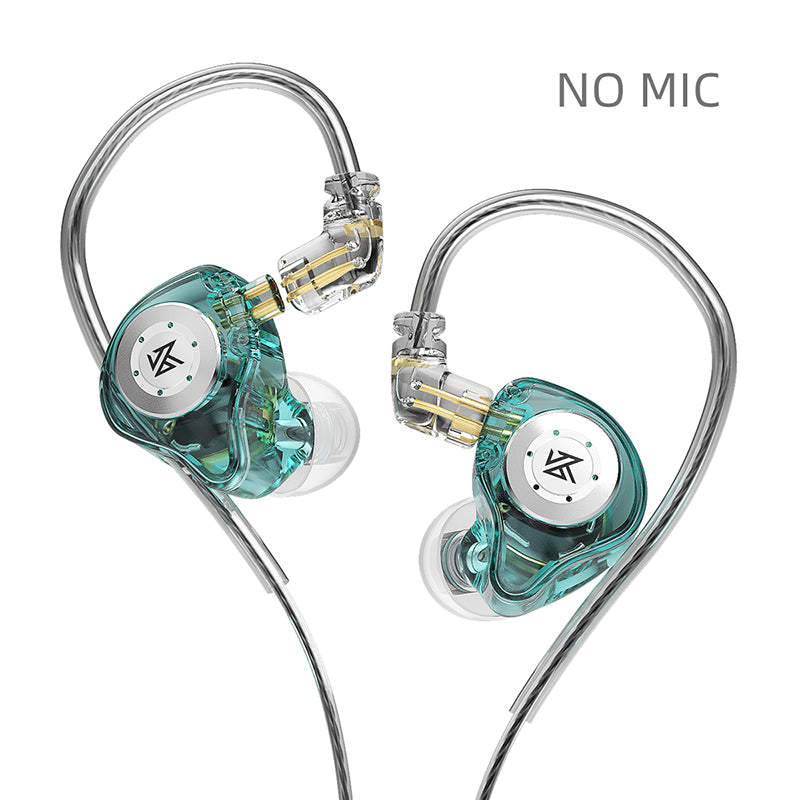 Dynamic HiFi Headphones with Wheat Wire Control, featuring in-ear design and L-bend plug for enhanced durability and comfort.