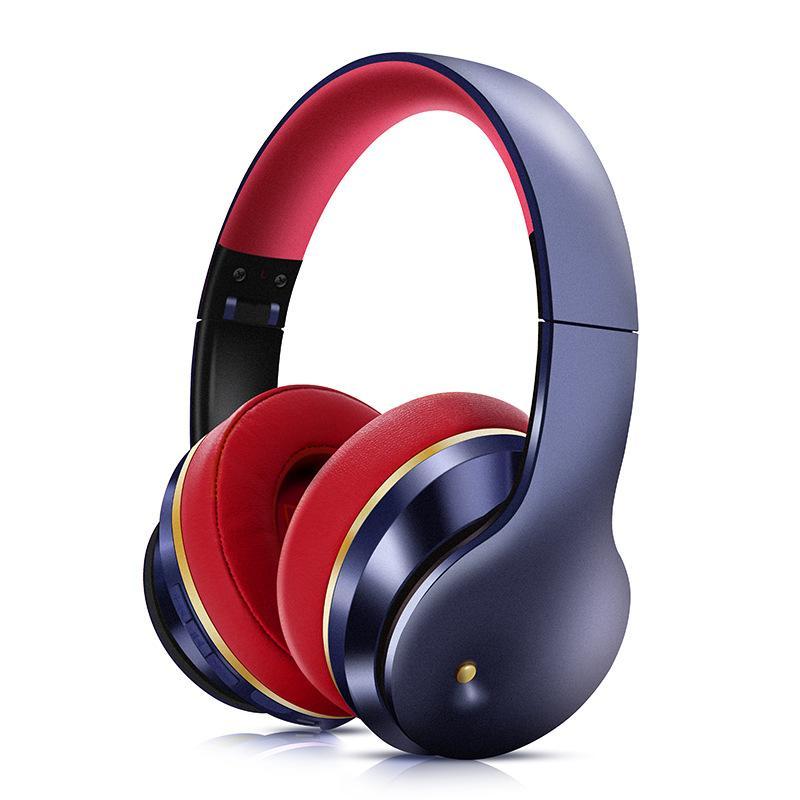 High Quality Subwoofer Stereo Headset with comfortable ear cups and sleek design, showcasing Bluetooth connectivity and noise cancellation features.