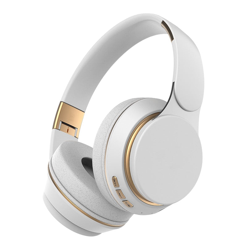 Tourya T7 Wireless Headphones showcasing sleek design and comfortable earmuffs, perfect for long listening sessions.