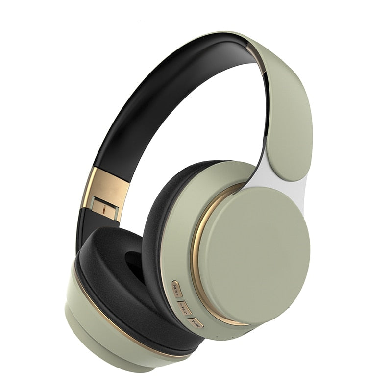 Tourya T7 Wireless Headphones showcasing sleek design and comfortable earmuffs, perfect for long listening sessions.