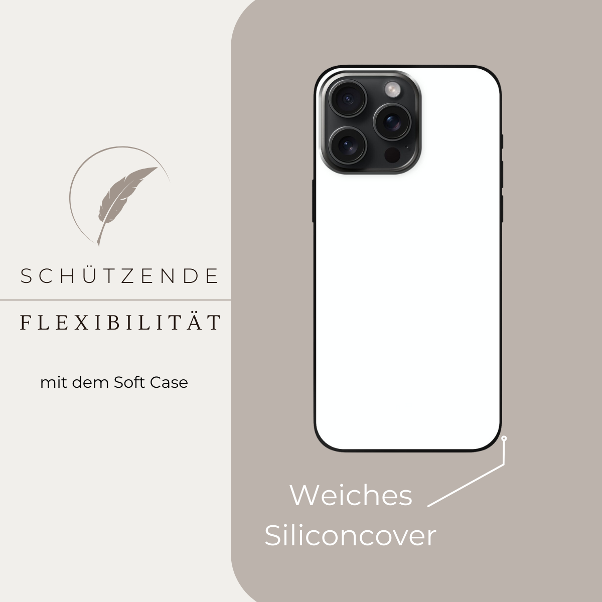 Abstraction Handyhülle für iPhone 11 Pro Max mit einzigartigem Design aus Kreisen und ovalen Formen, stilvoll und schützend.